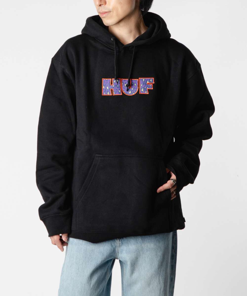 ハフ HUF CHEATA P/O HOODIE PF00616 ユニセックス トップス パーカー 長袖 フード ロゴ プルオーバーフーディ カジュアル シンプル ストリート スケーター スケボー ブランド アメリカ パーカー スウェット フード付き