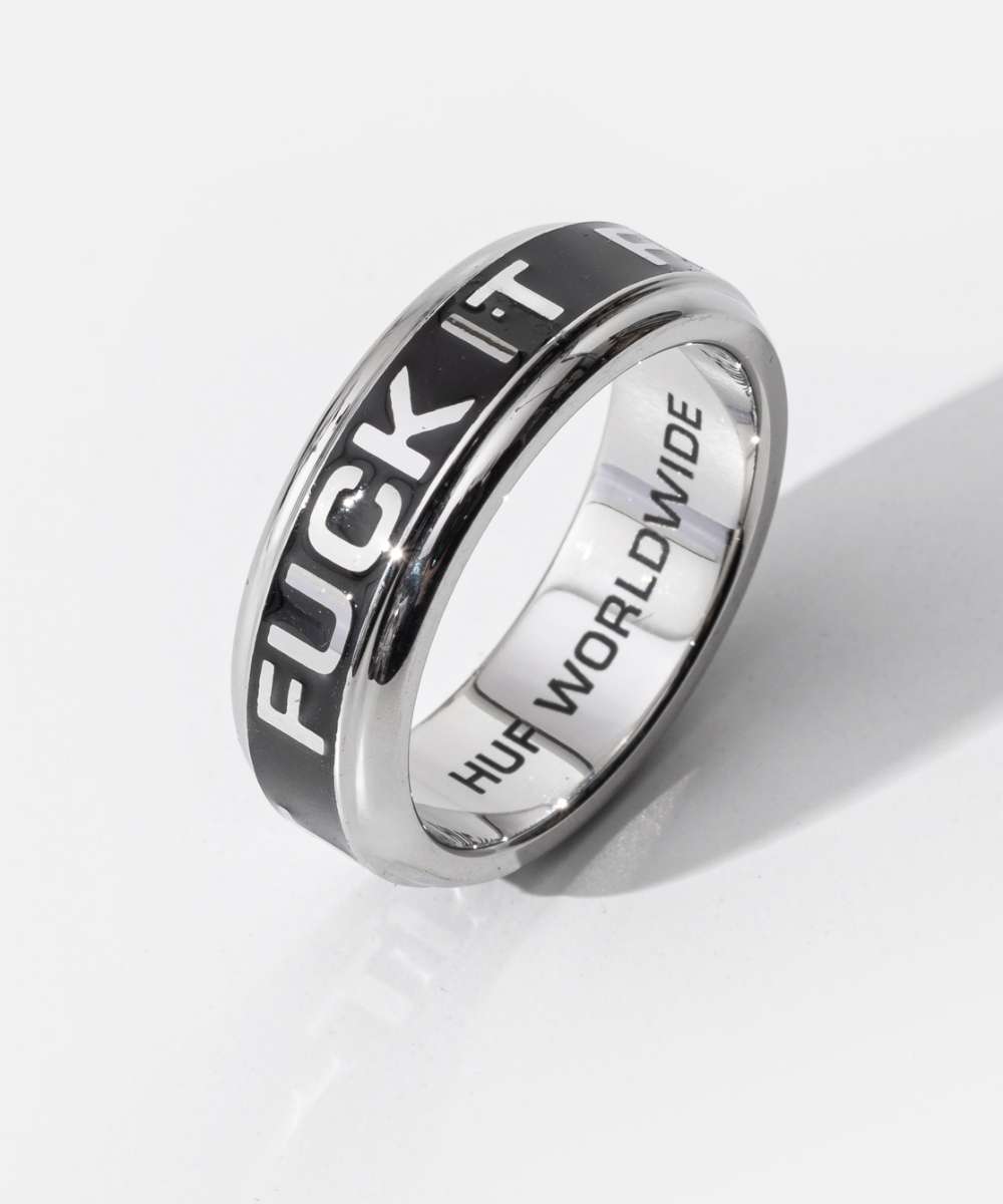 Rakuten - ハフ HUF MONO RING モノ リング AC01117 リング 指輪 メンズ レディース アクセサリー シルバー