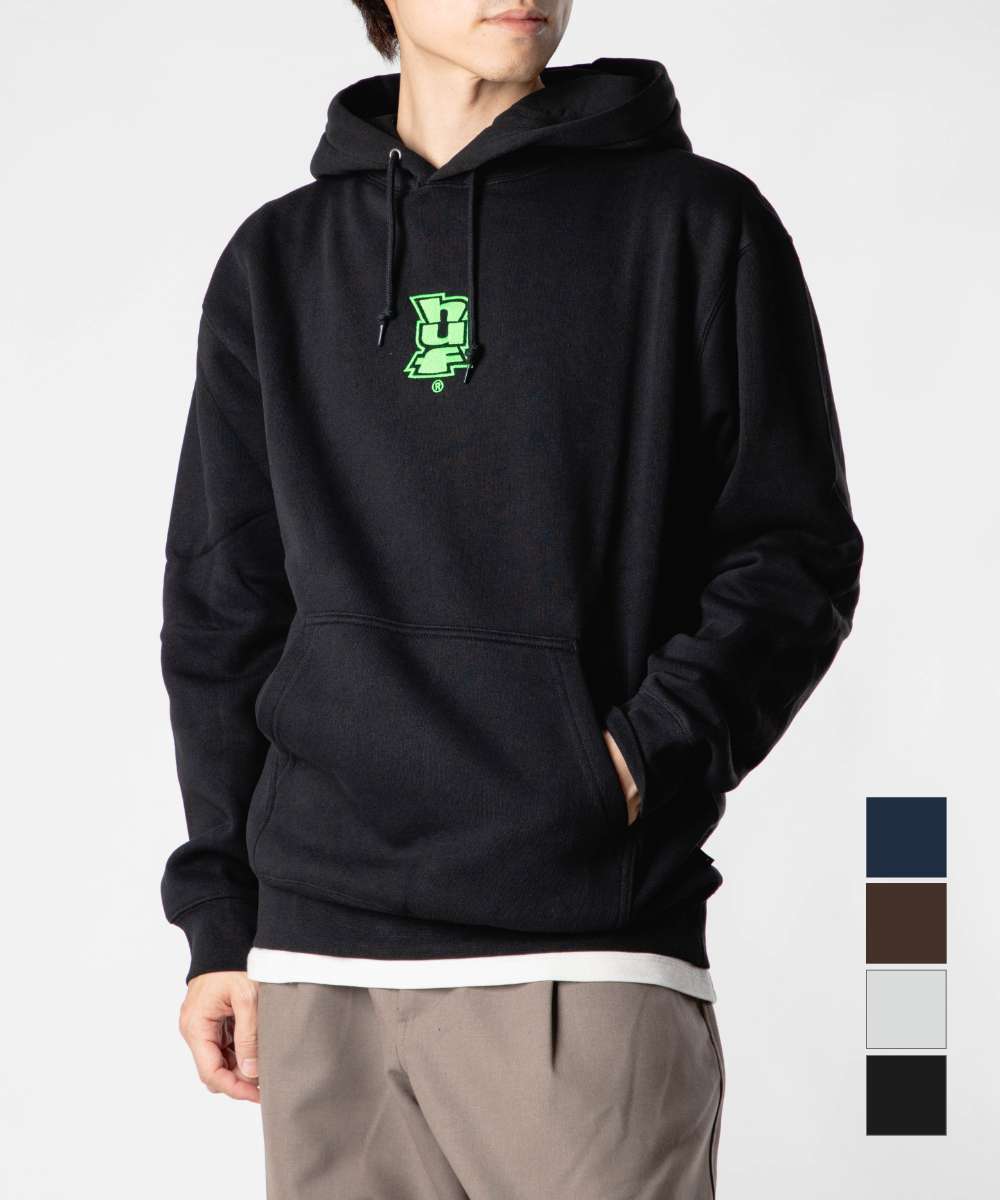 ハフ HUF MEGABLAST EMB P/O HOODIE メガフラスト エンブ フーディー PF00757 パーカー プルオーバー ロゴ メンズ レディース トップス