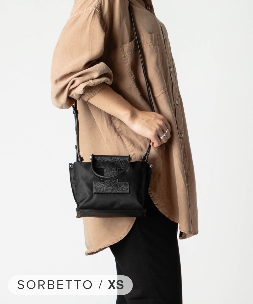 イアクッチ IACUCCI SORBETTO XS ソルベット 4892 NYLON/CERVO ショルダーバッグ ハンドバッグ レディース バッグ