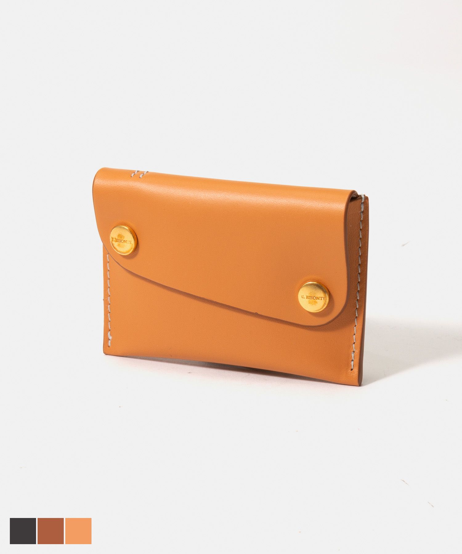 イル ビゾンテ IL BISONTE SCC099 PV0039 カードケース メンズ レディース ファッション小物 ビジネス キーケース キーリング 名刺入れ...