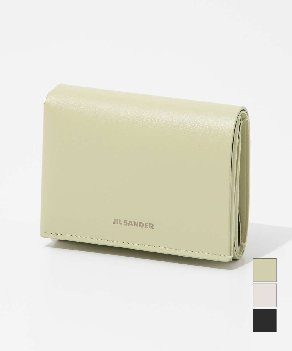 WT_[ JIL SANDER J25UI0005 P6487 O܂z IK~ Y z ~jz U[ S RpNgEHbg ܂ {v K v[g Mtg Vv LO j ORIGAMI WALLET ubN