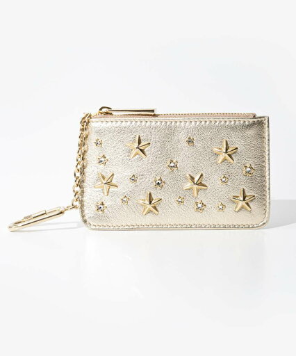 ジミーチュウ JIMMY CHOO NANCY AUR 小銭入れ ナンシー レディース 財布 コインケース スタースタッズ ミニ財布 キーフック付 レザー ビジネス プレゼント お祝い 通勤 通学 コンパクト ギフト ライトゴールド ジミーチュウ JIMMY CHOO NANCY AUR 小銭入れ ナンシー レディース 財布 コインケース スタースタッズ ミニ財布 キーフック付 レザー ビジネス プレゼント お祝い 通勤 通学 コンパクト ギフト ライトゴールド