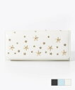 ジミーチュウ JIMMY CHOO NINO CZN 長財布 ニノ レディース 財布 レザー スタースタッズ ブランド カジュアル ギフト プレゼント ロングウ...