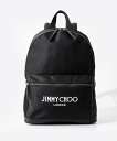 ジミーチュウ リュック メンズ ジミーチュウ JIMMY CHOO WILMER DNH バックパック ウィルマー メンズ バッグ リュックサック レザー ブランドロゴ お出かけ カジュアル アウトドア 出張 ギフト プレゼント 記念 ブラック×ラテ×ガンメタル