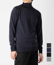 ジョンスメドレー JOHN SMEDLEY CHERW ニット メンズ トップス 長袖 タートルネック セーター オフィス チャーウェル ロールネック プルオーバー スタンダード フィット CHERWELL ROLL NECK PULLOVER STANDARD FIT 全4色 XS S M L