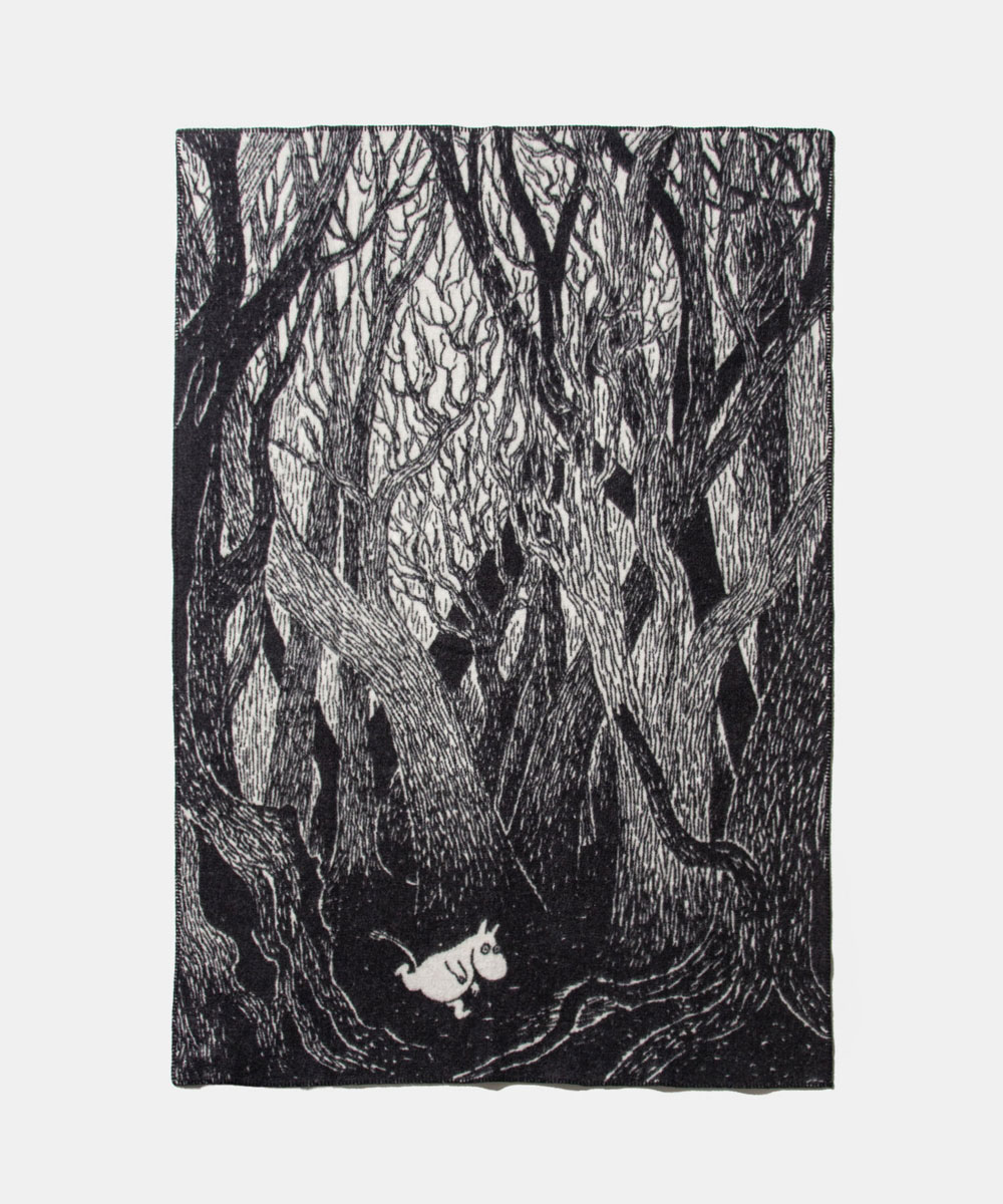 クリッパン KLIPPAN Moomin on the run 逃走中のムーミン 2298 ブランケット ひざ掛け ユニセックス ホーム 雑貨