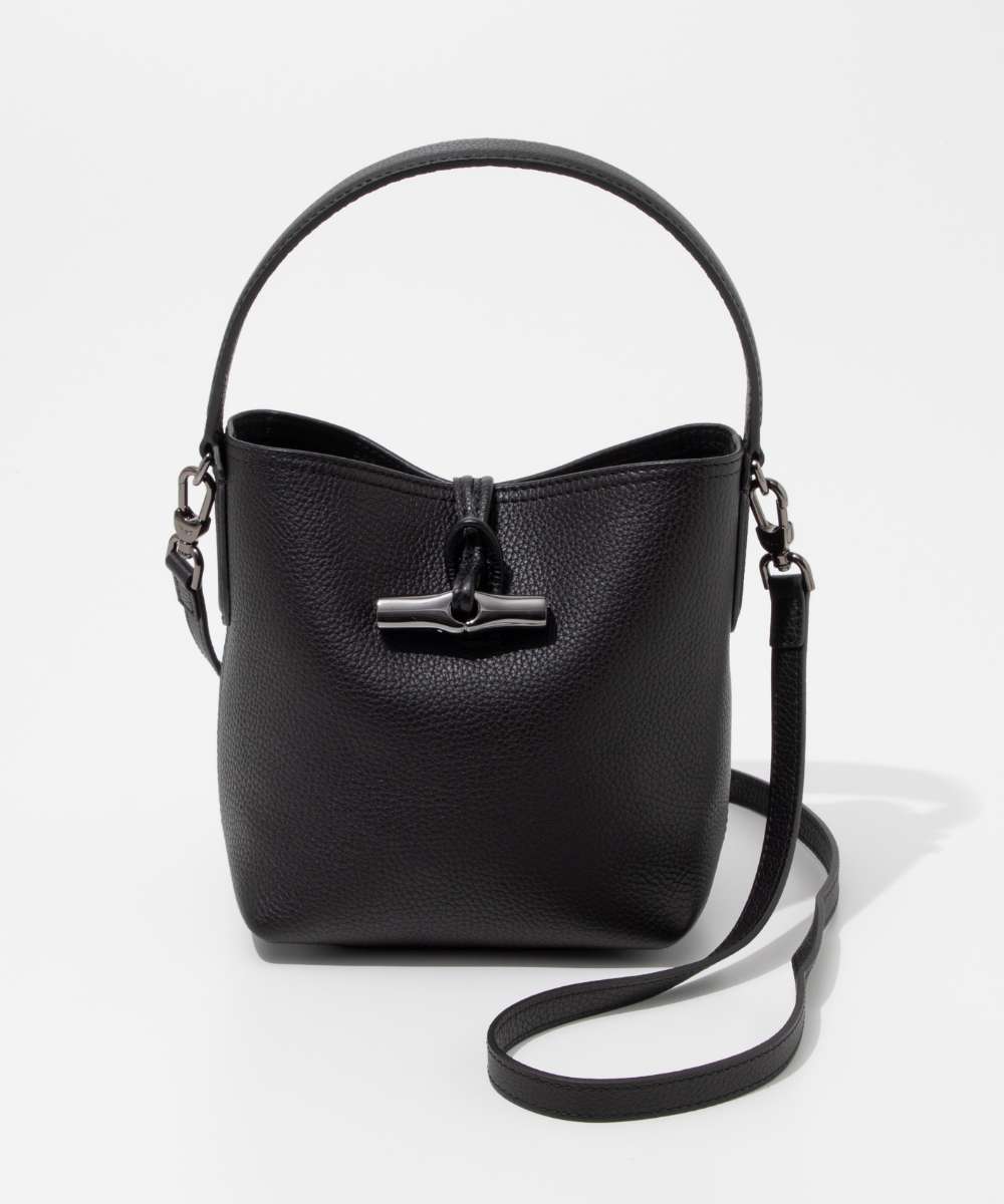 ロンシャン LONGCHAMP 10159 968 ハンドバッグ Roseau Essential レディース バッグ ロゾ エッセンシャル ショルダーバッグ XSサイズ 2way クロスボディ 通勤 旅行 おしゃれ プレゼント ギフト 鞄 斜め掛け ポシェット お祝い Sac seau XS ブラック