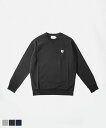 メゾンキツネ MAISON KITSUNE AM00303KM0001 スウェット メンズ フォックスヘッド パッチ クラシック スウェット トレーナー 黒 白 FOX HEAD PATCH CLASSIC SWEATSHIRT H150 P199 P480 全3色 S～XXL