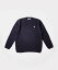 メゾンキツネ MAISON KITSUNE IM00511KT1064 ニット トップス 長袖 ベイビーフォックス パッチ リラックスド プルオーバー コットン クルーネック ロゴ 春秋 冬 綿 BABY FOX PATCH RELAXED PULLOVER ネイビー