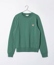 ]Lcl MAISON KITSUNE LM00301KM0001 XEFbg FOX HEAD PATCH REGULAR SWEATSHIRT Y gbvX  g[i[ tHbNXwbh pb` M[ XEFbgVc N[lbN Rbg u JWA eB[O[ S M L