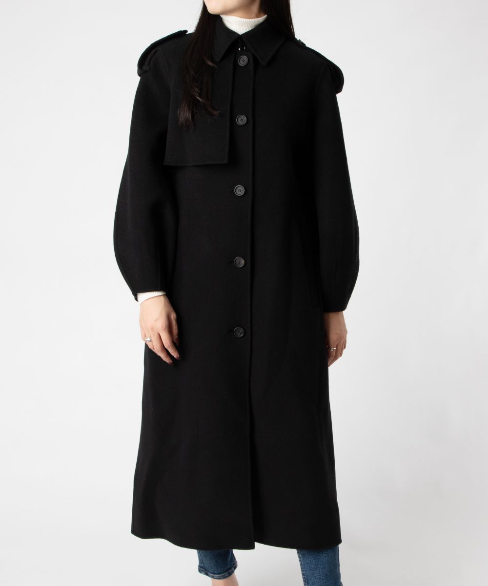 乐天商城 - マッカージュ MACKAGE CEYLA Belted Light Wool Coat ベルト ライトウールコート コート ロング丈 レディース アウター