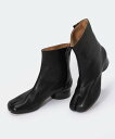 メゾン マルジェラ MAISON MARGIELA S58WU0273 P3753 ブーツ TABI BOOTS H30 レディース シューズ 足袋ブーツ タビ レザー ブランドロゴ ショートブーツ 靴 T8013 ブラック 26.0～26.5cm