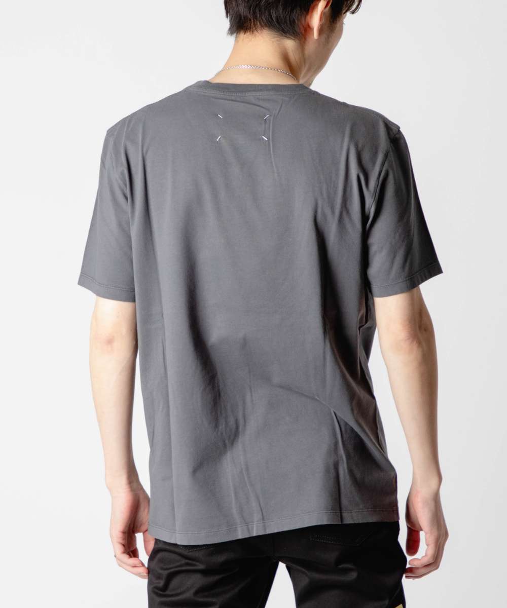 Rakuten - メゾン マルジェラ MAISON MARGIELA S50GC0690 S24347 Tシャツ T-SHIRT メンズ トップス 半袖 カットソー クルーネック カジュアル シンプル 4ステッチ 春夏 オーガニック コットン 綿 アントラサイト XXS XS S M L