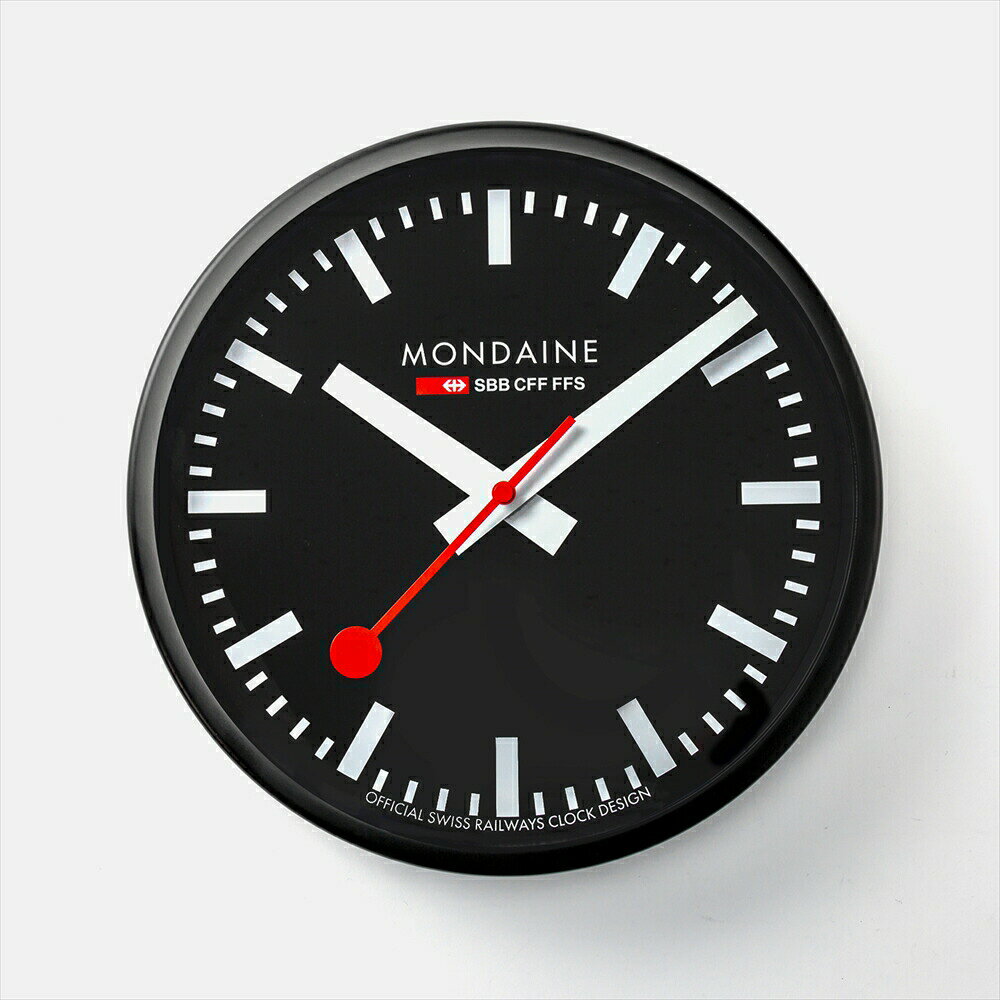 モンディーン MONDAINE A990 CLOCK 掛け時計 時計 ウォールクロック 壁掛け時計 オフィス インテリア 25cm クォーツ プレゼント お祝い ギフト 新築祝い 開業祝い 入学祝い 記念 クォーツ 全3色 16SBB 11SBC 64SBB おうちタイム ublanc-10007654 UBLANC サンプル画像3
