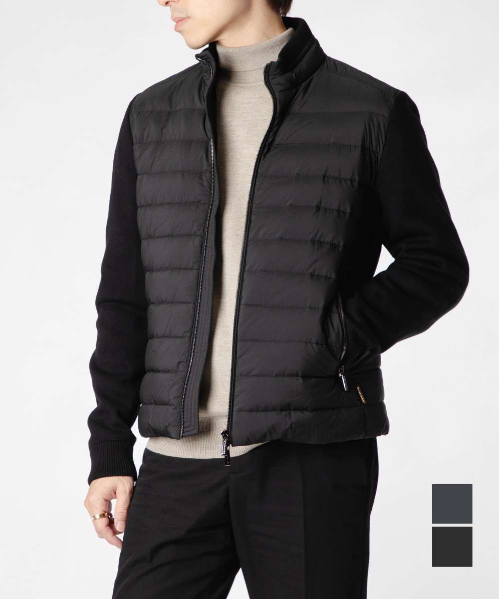 Rakuten - ムーレー MOORER BOMBER JACKET ボンバージャケット CATTANEO-S3C カッタネオ MOUBO100003 TEPA002 ダウンジャケット ブルゾン メンズ アウター