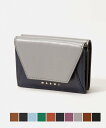 マルニ MARNI PFMO0056U1 P2644 三つ折り財布 MUSEO TRIFOLD WALLET レディース 財布 ミニ財布 レザー Trifold...