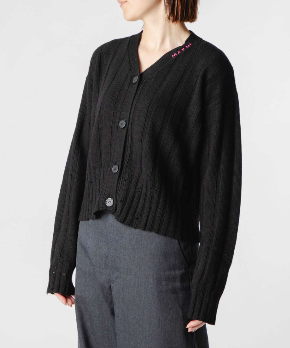 マルニ MARNI KIDS COLLECTION MK173F キッズコレクション RIB KINT CARDIGAN キッズ リブニット カーディガン M01633 M00VX レディース トップス 大人もOK