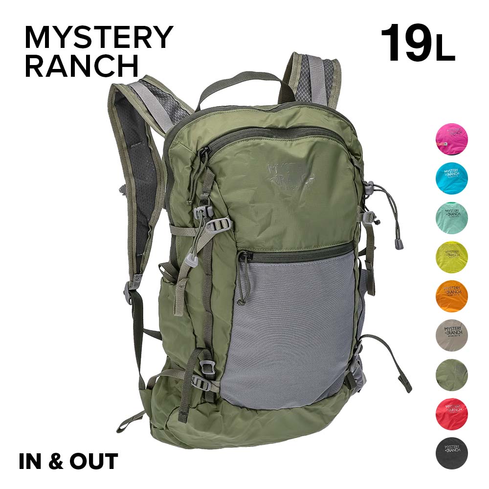 【最大4000円OFFクーポン★7/19 20:00〜7/27 9:59】 ミステリーランチ MYSTERY RANCH IN AND OUT バックパック メンズ バック リュックサック ビジネス お出かけ カジュアル 通勤 通学 タウンユース アウトドア ギフト プレゼント 誕生日 記念日 ブラック