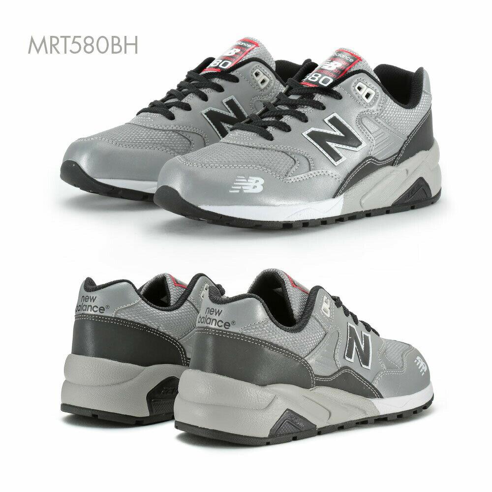 ニューバランス NewBalance MRT580 レディース スニーカー シューズ シルバー 22cm 22.5cm 23cm 3