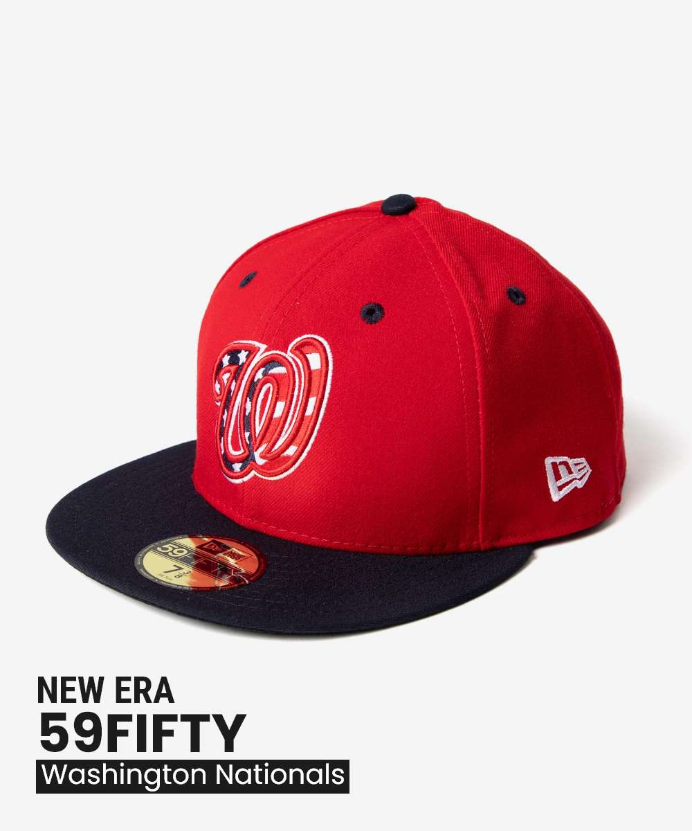 Rakuten - ニューエラ NEW ERA 59FIFTY 5950 MLB Washington Nationals Alternative The Original Fitted ワシントン ナショナルズ オルタナティブ オリジナル フィット 70347947 キャップ ユニセックス 帽子