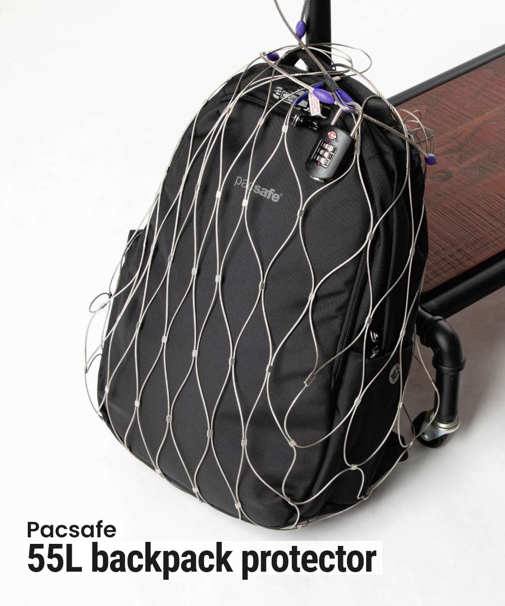 ITEM INFORMATIONパックセーフ PACSAFE 10170 ユニセックス バッグ用アクセサリーブランドパックセーフアイテムユニセックス>バッグ>バッグ用アクセサリー型番10170 カラーNEUTRAL / ナチュラル / 999サイズ本体サイズ ： 縦幅14cm 横幅11.9cm 厚5.1cm 重さ：499g素材本体：高張力ステンレス鋼ワイヤー、ポリカーボネートスペックeXomesh 360ロックシステム容量約22〜55Lのバックパックに対応付属品収納ポーチ / Prosafe 1000ダイヤル式南京錠生産国中国備考※こちらの商品は並行輸入品でございます。※当社では、スタジオでストロボを使用して撮影しております。また、お客様のモニターを通してご覧になって頂いている為、実物を蛍光灯や自然光の下でご覧になった場合と色味が異なる場合がありますので、ご理解の上ご購入頂きますようお願い致します。※付属品の内容や有無は、入荷時期や仕様変更等で異なることがございます。※製造・入荷時期、カラーごとに生産国が多岐にわたる場合がございます。予めご了承ください。※稀に商品の保存箱・袋に破損（へこみ、汚れ等）などが見られる場合がございますが、商品本体に異常が無ければ、返品交換・キャンセル等はお受けしておりませんので、ご了承ください。関連商品パックセーフ Pacsafe 85L backpack protect...【正規品】 コードオブベル CODE OF BELL BACKPACK...ギオネ GUIONNET ONE HANDLE BAG ワンハンドルバ...14,000円11,000円12,870円マタドール Matador 18L WATERPROOF PACKAB...キーン KEEN JASPER ROCKS SP ウィメンズ ジャスパ...ヒューゴボス HUGO BOSS Catch 3.0 Envelope...12,700円12,550円12,980円マルニ MARNI M00178 M00IW ハンドバッグ レディース...カルバンクライン Calvin Klein BOLD CAMERA B...アンノウンアンドコー UNKNOWN＆Co. WATERPROOF ウ...12,100円12,800円12,100円ロンシャン LONGCHAMP 10139 HVH ショルダーバッグ ...グレゴリー GREGORY リュック オールデイ ALL DAY V2...ジャンニキアリーニ GIANNI CHIARINI ショルダーバッグ ...12,000円13,000円12,780円&nbsp;&nbsp;&nbsp;&nbsp;パックセーフ/PACSAFEバッグ用アクセサリー-NEUTRAL / ナチュラル / 999 性別素材本体：高張力ステンレス鋼ワイヤー、ポリカーボネートSIZE本体サイズ ： 縦幅14cm 横幅11.9cm 厚5.1cm 重さ：499g