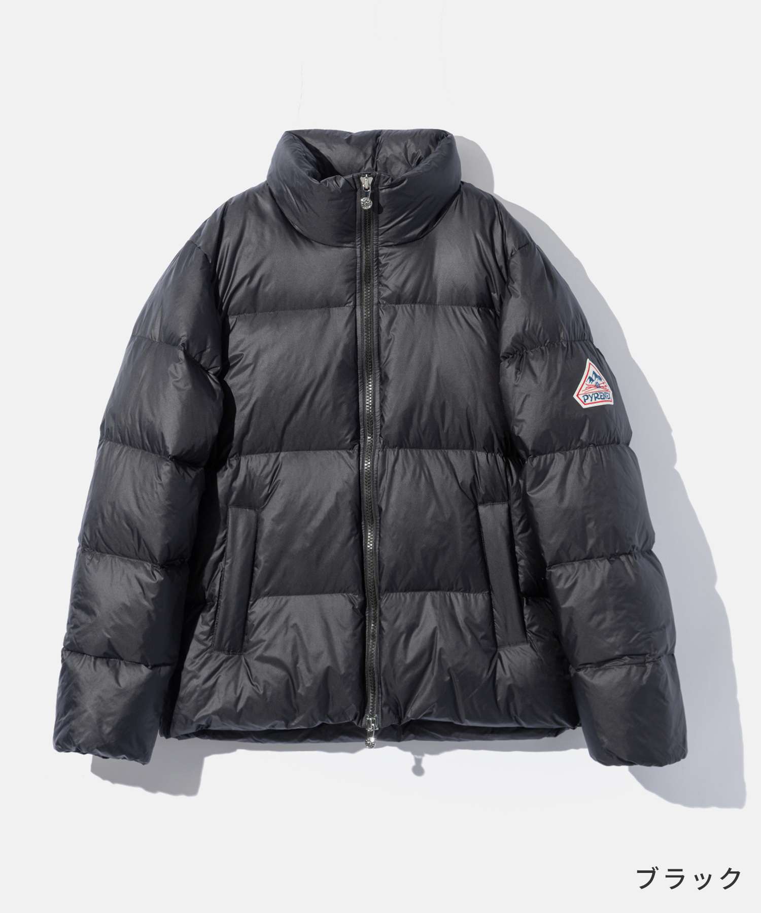 ピレネックス PYRENEX HUW044 ダウンジャケット SHIFT 2 メンズ アウター シフト2 ロゴ アウトドア ビジネス カジュアル 防寒着 ヴィンテージ ダブルジップ ダブルファスナー 秋冬 シンプル ギフト プレゼント ブラック アミラル S M L