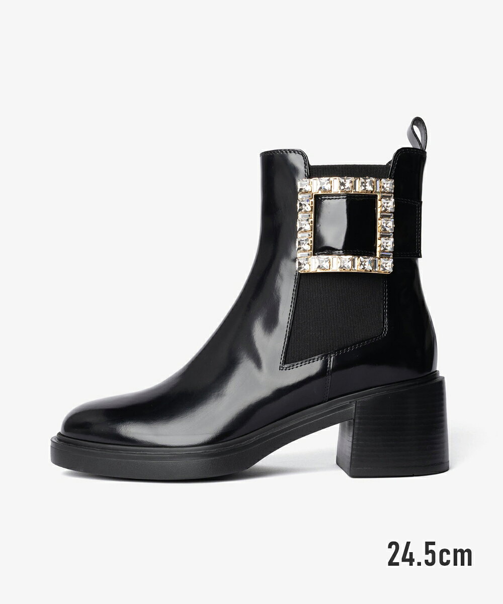 ITEM INFORMATIONロジェ・ヴィヴィエ ROGER VIVIER RVW598363401UJ レディース サイドゴアブランドロジェ・ヴィヴィエアイテムレディース>シューズ>ブーツ型番RVW598363401UJ カラーNERO / ブラック / B999サイズ【EU 37.5】日本サイズ24.5cm相当ヒールサイズ：6.0cm素材アッパー：レザーアウトソール：ラバースペックつま先：ラウンドトゥ金具：クリスタルサイドバックルサイドストラップ付属品箱生産国イタリア備考※こちらの商品は並行輸入品でございます。※当社では、スタジオでストロボを使用して撮影しております。また、お客様のモニターを通してご覧になって頂いている為、実物を蛍光灯や自然光の下でご覧になった場合と色味が異なる場合がありますので、ご理解の上ご購入頂きますようお願い致します。※付属品の内容や有無は、入荷時期や仕様変更等で異なることがございます。※製造・入荷時期、カラーごとに生産国が多岐にわたる場合がございます。予めご了承ください。※稀に商品の保存箱・袋に破損（へこみ、汚れ等）などが見られる場合がございますが、商品本体に異常が無ければ、返品交換・キャンセル等はお受けしておりませんので、ご了承ください。&nbsp;&nbsp;&nbsp;&nbsp;ロジェ・ヴィヴィエ/ROGER VIVIERサイドゴア-NERO / ブラック / B999 性別素材アッパー：レザーアウトソール：ラバーSIZE【EU 37.5】日本サイズ24.5cm相当ヒールサイズ：6.0cm
