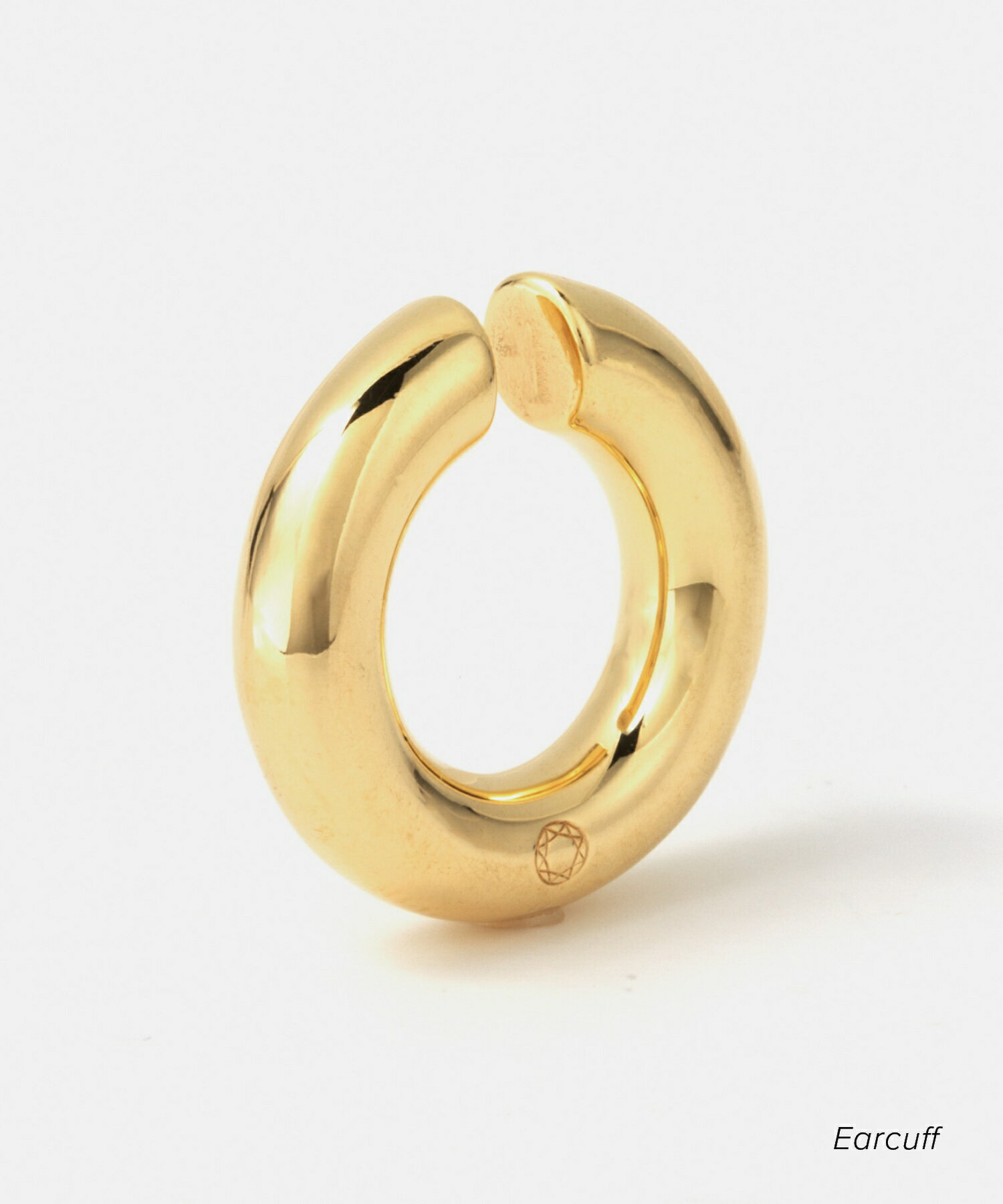 サスキア ディツ SASKIA DIEZ 048.05.01.000.01.11 イヤーカフ レディース アクセサリー ディーツ ボールド BOLD EARCUFF NO1 BRASS GOLD PLATED 片耳用 フープ イヤリング ブランド ギフト プレゼント 記念 誕生日【2022SS】 ゴールド