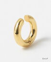 サスキア ディツ SASKIA DIEZ 048.05.02.000.01.11 イヤーカフ レディース アクセサリー ディーツ ボールド BOLD EARCUFF NO2 BRASS GOLD PLATED 片耳用 フープ イヤリング ブランド ギフト プレゼント 記念 誕生日【2022SS】 ゴールド