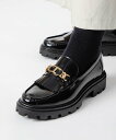 トッズ TOD'S XXW08J0GF80 SHA ローファー HOOK レディース シューズ ビジネスシューズ オックスフォード レザー フリンジ 黒 革靴 ...