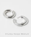 トムウッド TOM WOOD 100147 ECH10352NA01 S925 ピアス Chunky Hoops Medium メンズ レディース アクセサリー イヤリング チャンキー フープ ミディアム 両耳販売 シルバー925 ペア ジュエリー ギフト プレゼント お祝い 記念 かわいい おしゃれ クリスマス シルバー M