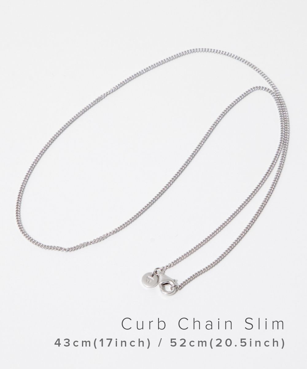 トムウッド TOM WOOD 100269 N0518ORC01 S925 ネックレス Curb Chain Slim メンズ レディース アクセサリー カーブ チェーン スリム スターリングシルバー 925 ギフト プレゼント ジュエリー お祝い 記念 おしゃれ クリスマス シルバー 43～52cm