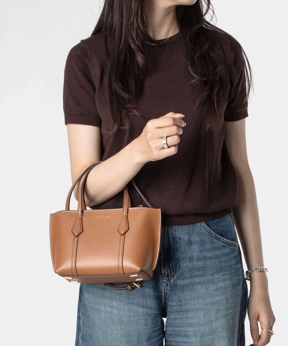 Rakuten - トリーバーチ TORY BURCH Perry Mini Tote ペリー ミニ トートバッグ 177404 ショルダーバッグ レディース バッグ