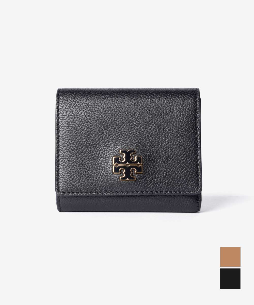 Rakuten - トリーバーチ TORY BURCH Britten Compact Wallet ブリテン コンパクト ウォレット 175812 三つ折り財布 レディース 財布 小物