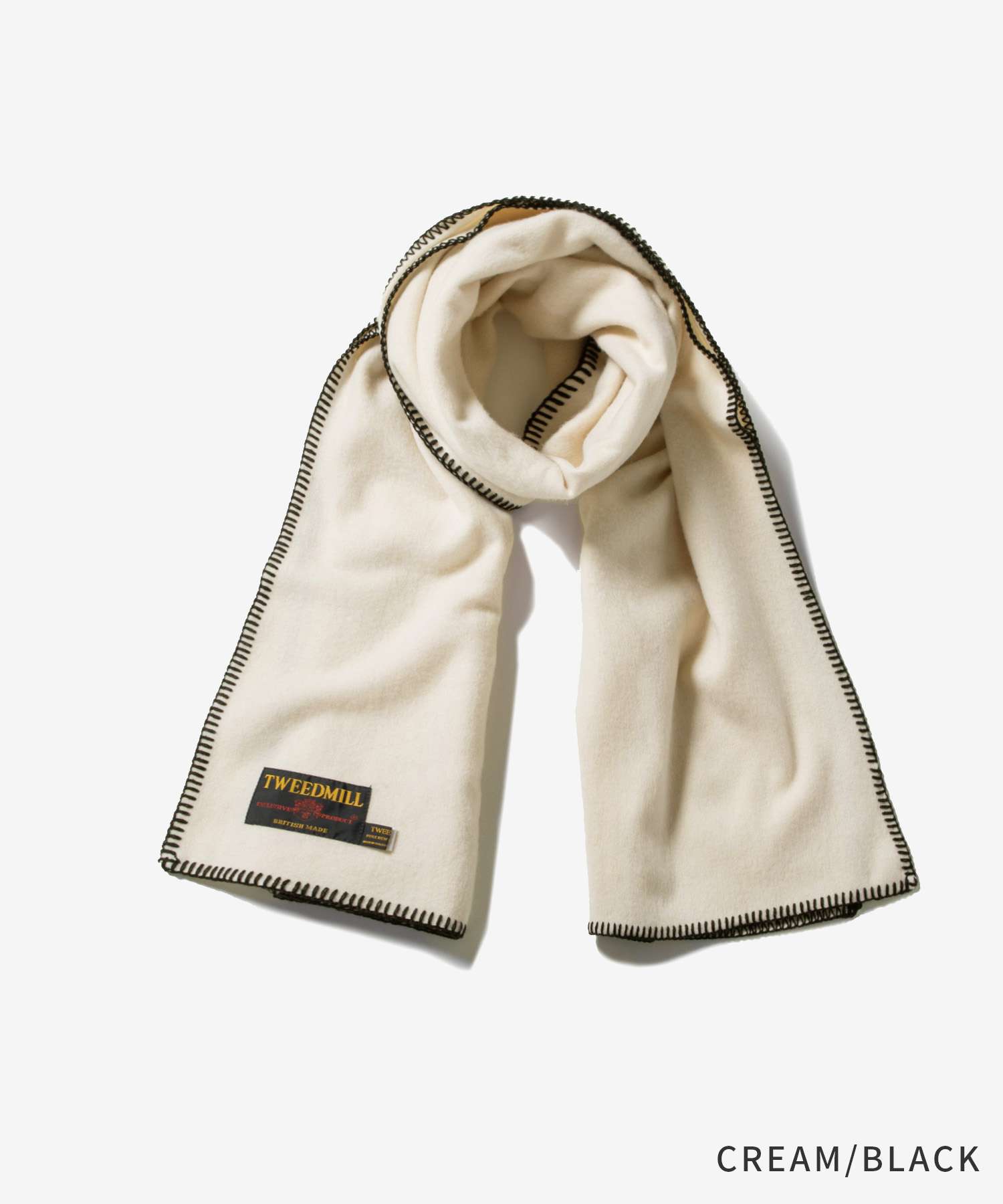 【正規品】 ツイードミル TWEEDMILL Lambswool Blanket Stitch ラムズウール ブランケットステッチ LAM-70-170-BS マフラー スカーフ ラムウール レディース ファッション小物 3