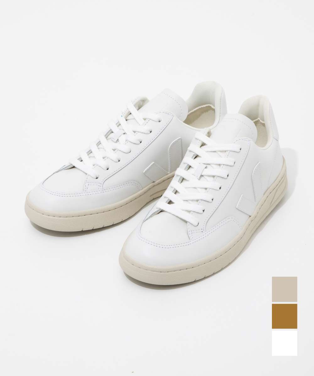 ヴェジャ VEJA V-12 LEATHER SNEAKER レザースニーカー XD0202297 XD0202322 XD0202335 スニーカー ユニセックス シューズ