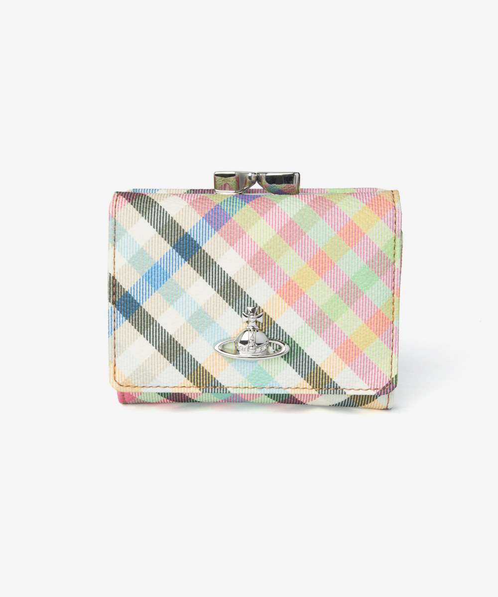Rakuten - ヴィヴィアンウエストウッド Vivienne Westwood SMALL FRAME WALLET スモールフレームウォレット 5115002MW S001S 三つ折り財布 レディース 財布