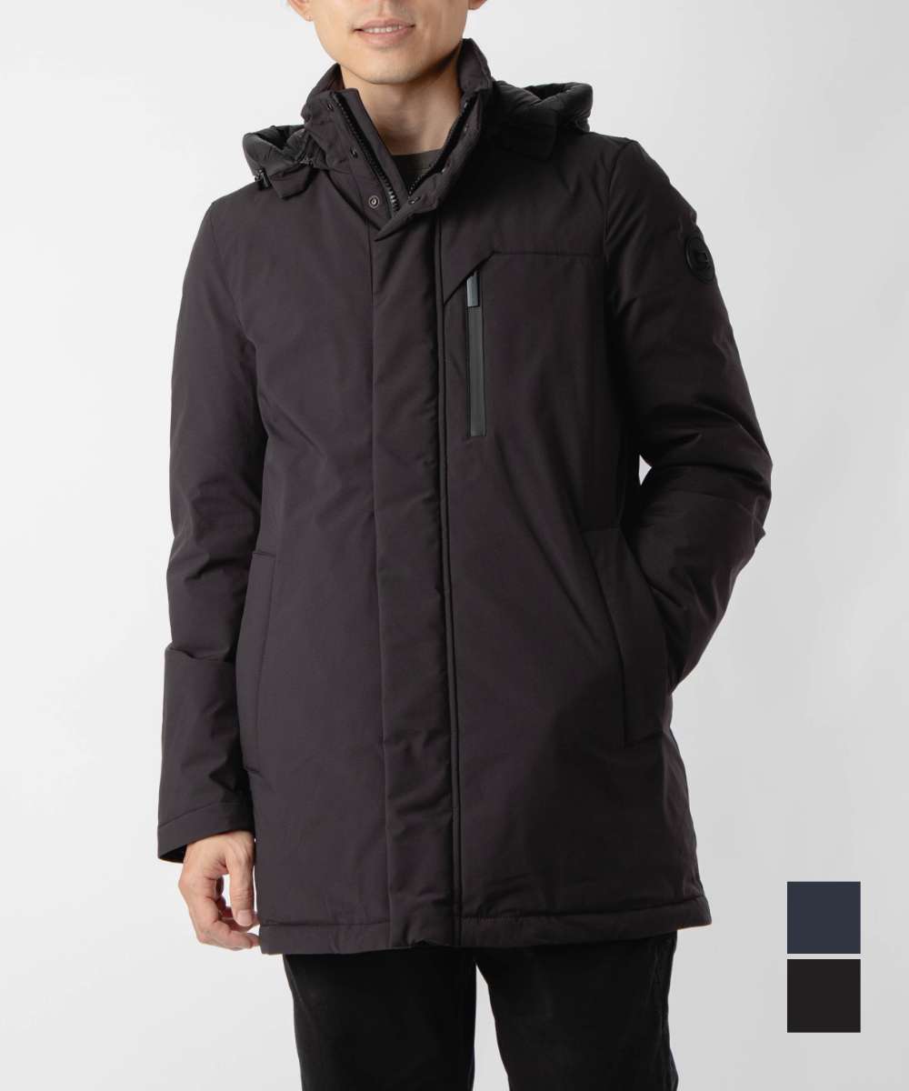 ウールリッチ WOOLRICH CFWOOU0803MRUT3339 コート MOUNTAIN STRETCH DOWN PARKA メンズ アウター マウンテン ストレッチ ダウン パーカー ダウンジャケット パデッド フーデッド ビジネス アウトドア カジュアル 秋冬 保温 防風 防寒 ギフト プレゼント ブラック XS S M L