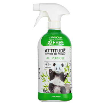 Atitude アティテュード エコ洗剤 カナダの地球にやさしい洗剤 オールパーパスクリーナー 除菌スプレー大容量 ハウスクリーニング 】