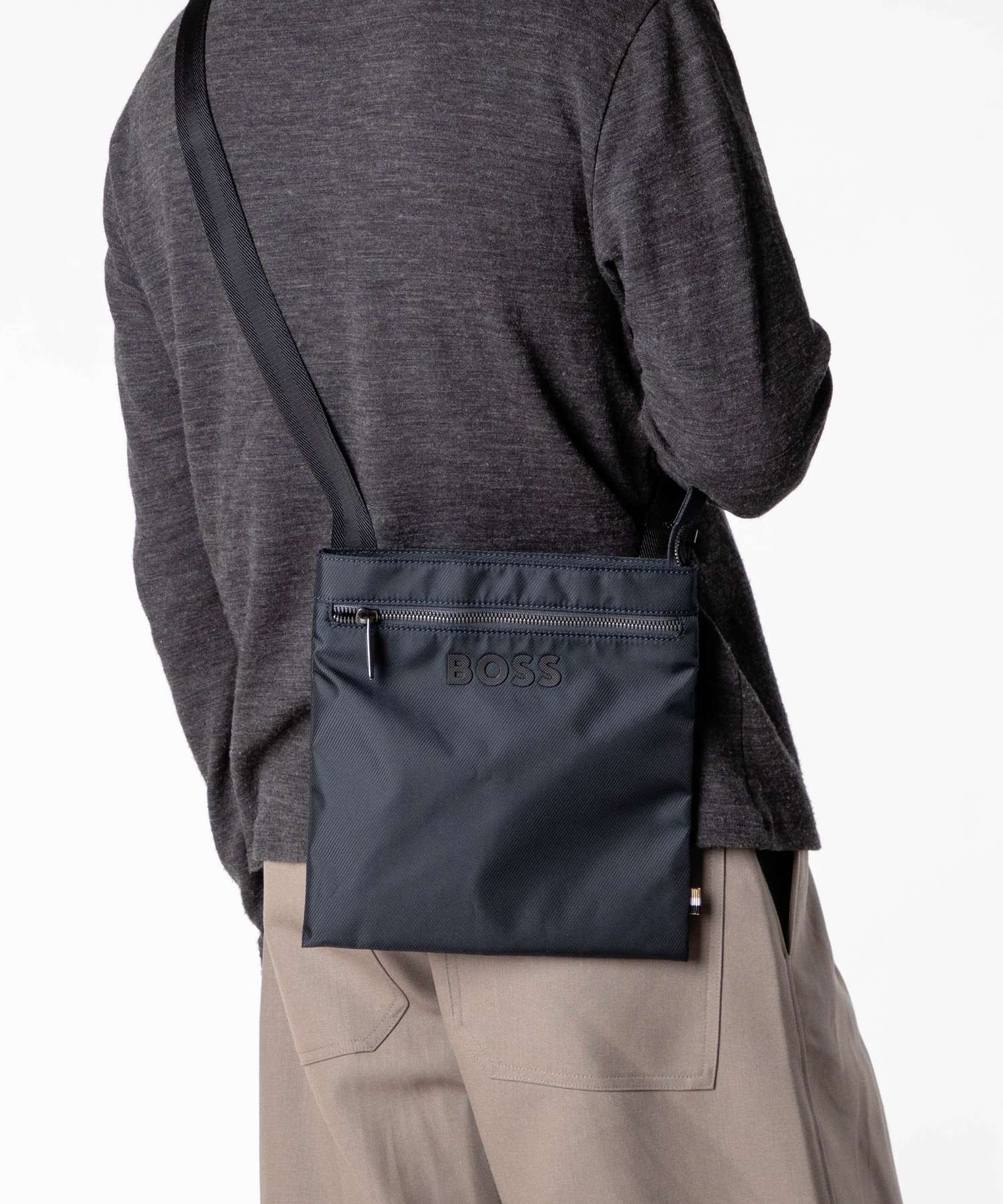 楽天市場】HUGO BOSS ヒューゴボス（カラーネイビー）（バッグ・小物
