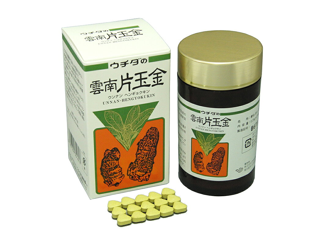 「雲南片玉金」（ウンナンヘンギョクキン） 120g （標準:414粒） ウチダ和漢薬 ucd-d-10000179 くすりの吉祥堂 サンプル画像2