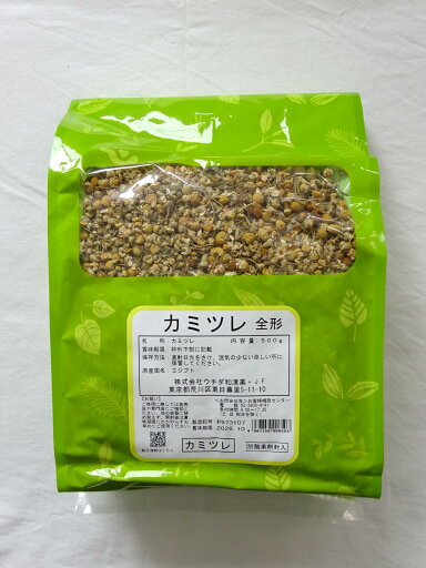 カミツレ 全形(かみつれ ゼンケイ) 500g エジプト産 ウチダ和漢薬 カミツレ 全形(かみつれ ゼンケイ) 500g エジプト産 ウチダ和漢薬