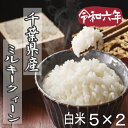 本州限定!!送料無料!!令和6年産!!千葉県産ミルキークィーン白米10kg【5kg×2】※一部地域は別途送料掛かります