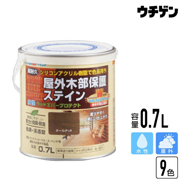 アトムハウスペイント ウッドエバープロテクト 0.7L