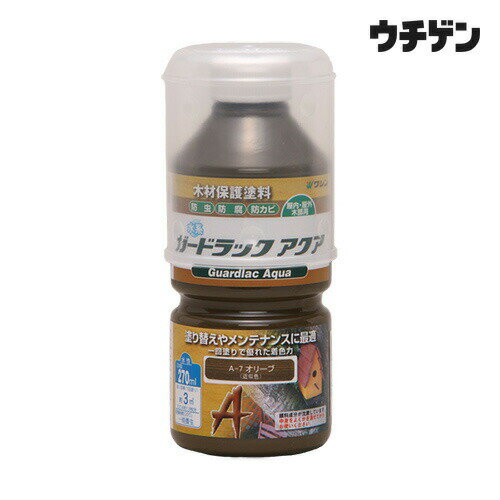 Rakuten - 和信ペイント ガードラックアクア オリーブ 270ml