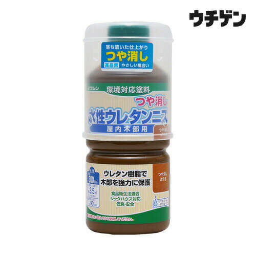 Rakuten - 和信ペイント 水性ウレタンニス つや消しけやき 300ml