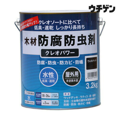 Rakuten - 和信ペイント クレオパワー ウォルナット 3.2kg