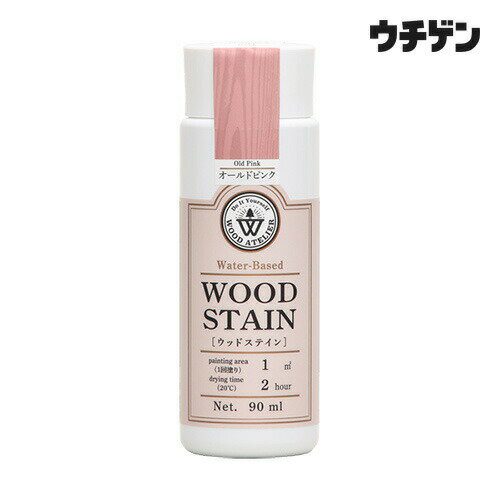 和信ペイント ウッドアトリエ ウッドステイン WS-04 オールドピンク 90ml