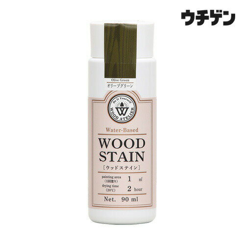 和信ペイント ウッドアトリエ ウッドステイン WS-08 オリーブグリーン 90ml